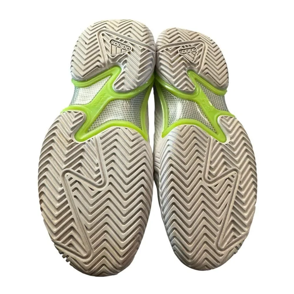 Adidas Men’s Barricade White Sonic Ink Tennis Shoes Sneakers 7